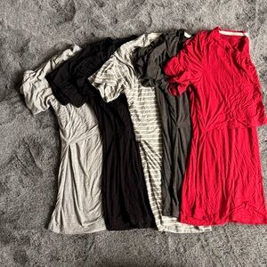 Set of 6 nursing shirts